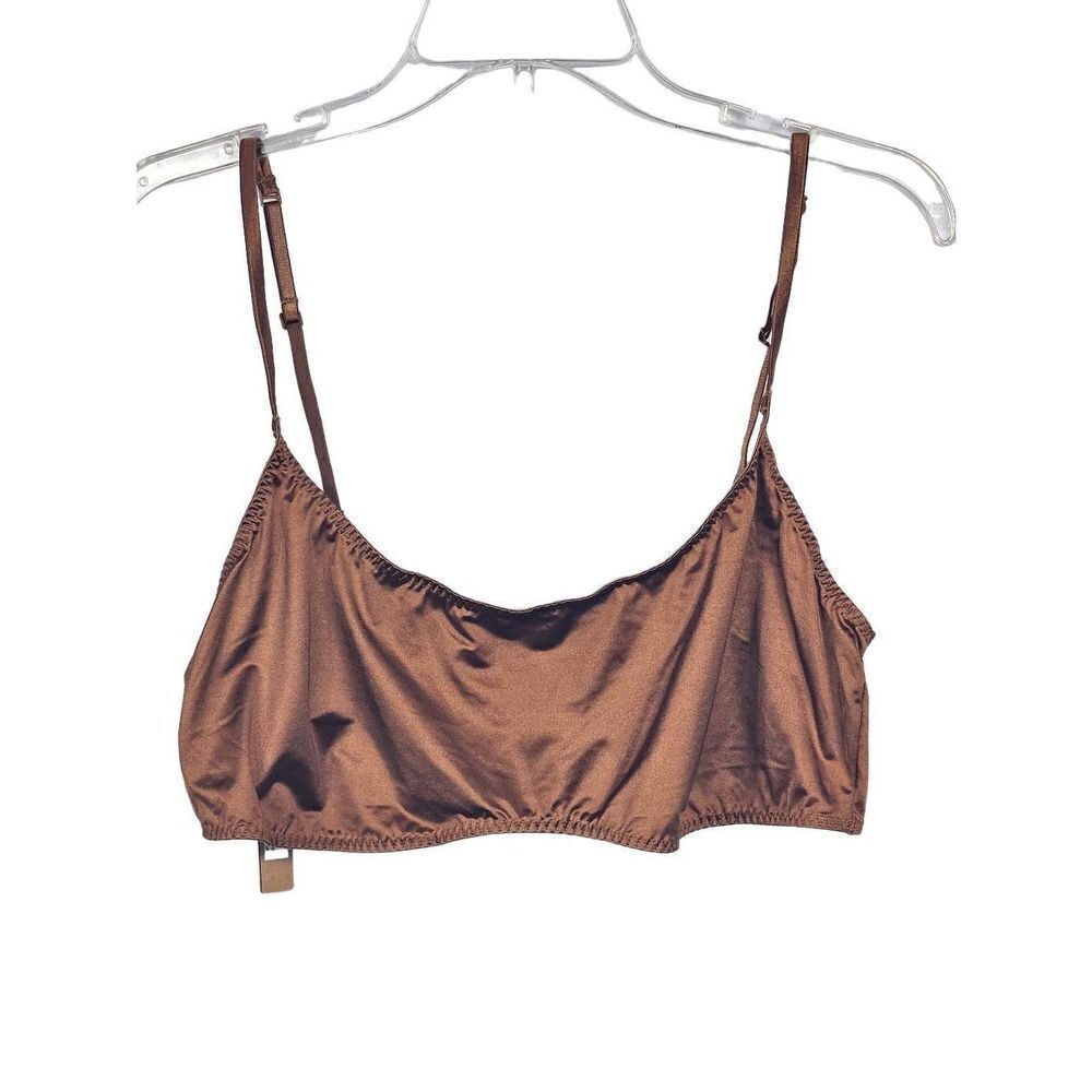 Skims satin bralette Nwt